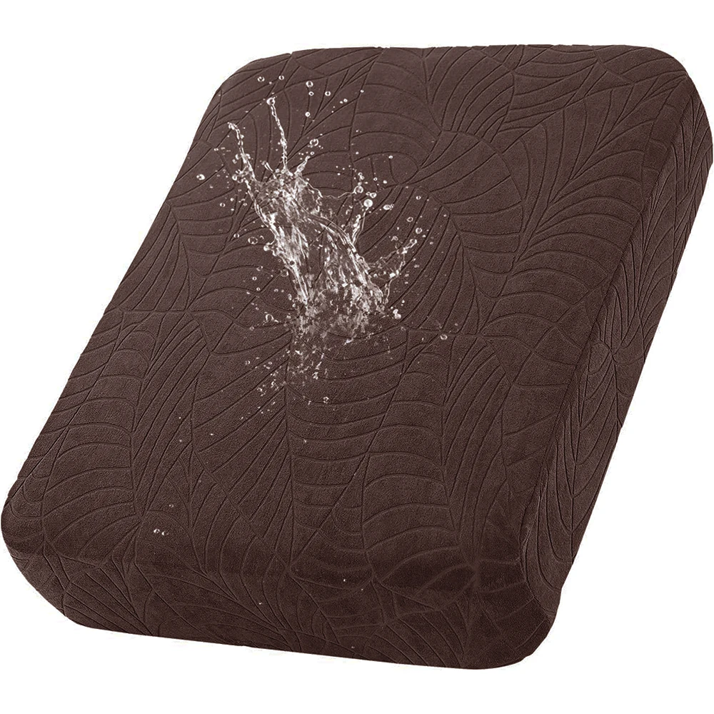 Waterdichte stretch bankkussenhoes Jacquard stof Pure bankhoes Afneembare beschermer Bankhoes Chaise Lounge Woonkamer