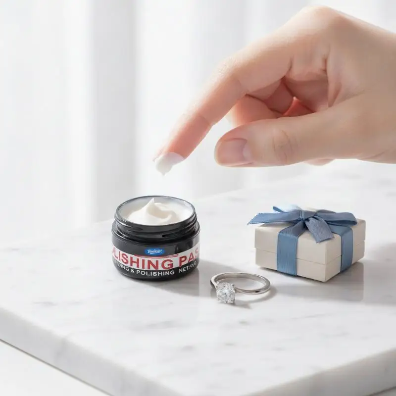 45g Diamond Polishing Paste Long Lasting High Shine Polish for Metal Jewelry Glass Jade Household Use