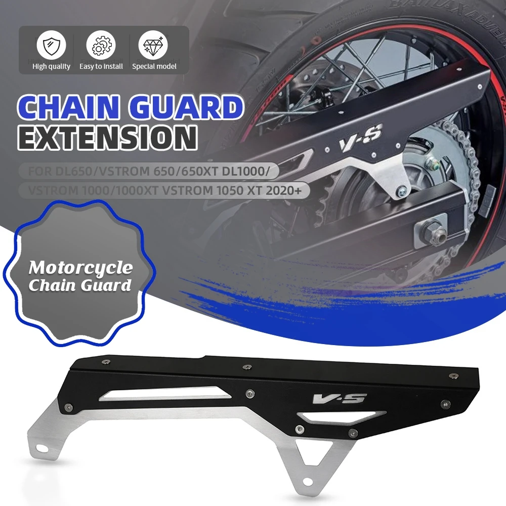 

Motorcycle Chain Guard Cover Protector Fits For Suzuki DL650/V-Strom 650/650XT DL1000/ V-Strom 1000/1000XT V-Strom 1050 XT 2020+