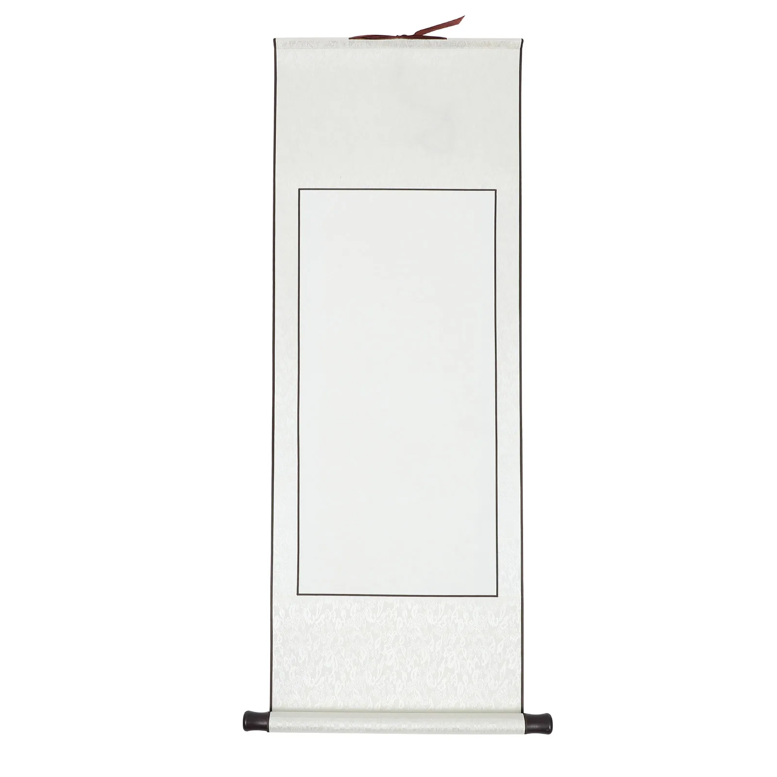 1 Stück leeres hängendes Schriftrollenpapier Xuan Art Wall Decor für Kalligraphie Malerei Schreiben Laufschrift DIY Montage Chinesisches Papier