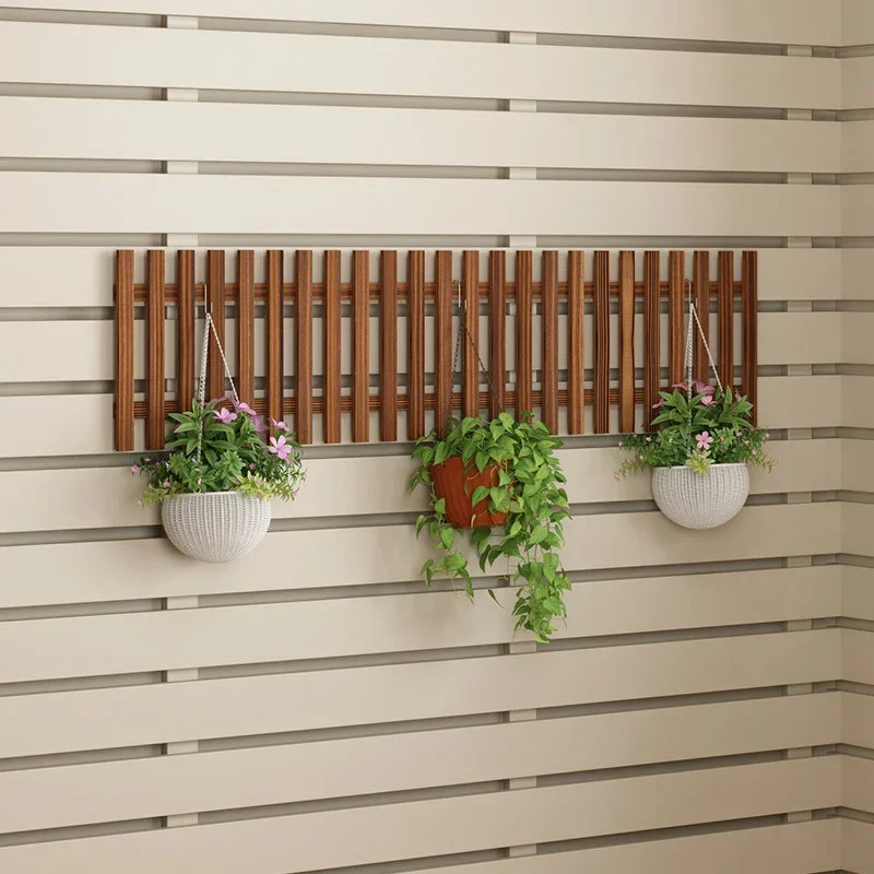 Indoor Gardening Hanging Plant ShelvesBalcony Solid Wood Multi-layer Storage RackSpace-saving Shelf Decoration New Arrivals