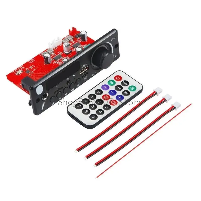 JX-X1 BT5.0 Car MP3 Board Music Speaker Call Recording Radio Module TF 40JB