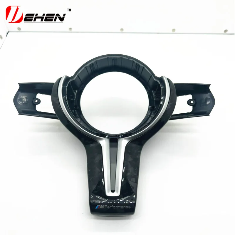 تنطبق على عجلة BMW F F20 F10 F30 1234567 سلسلة X3X4X5X6 غطاء عجلة القيادة من ألياف الكربون المعدلة