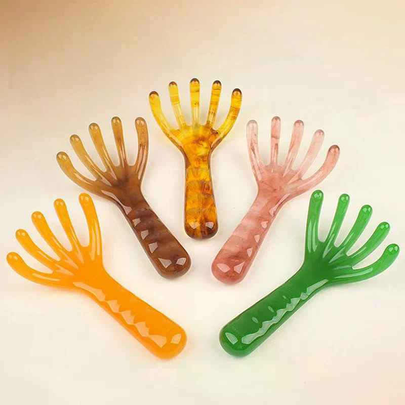 1 قطعة مدلك فروة الرأس الخلفي هرش الرأس المحمولة سبا رئيس مدلك للاسترخاء العميق يمكن استخدامها على كل جزء من الجسم #4