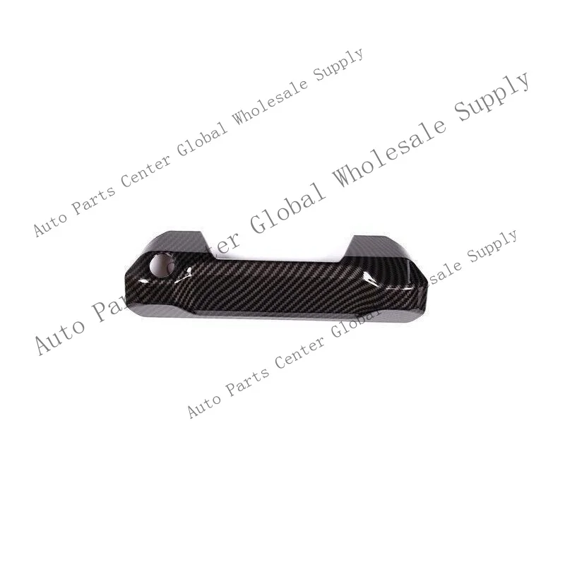 L+ For Toyota Tundra 2022-2024 Carbon Fiber Rear Tailgate Door Handle Cover trim