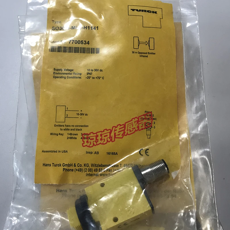 SO30M-MI-6-H1141 Original Turck Photoelectric Switch Sensor