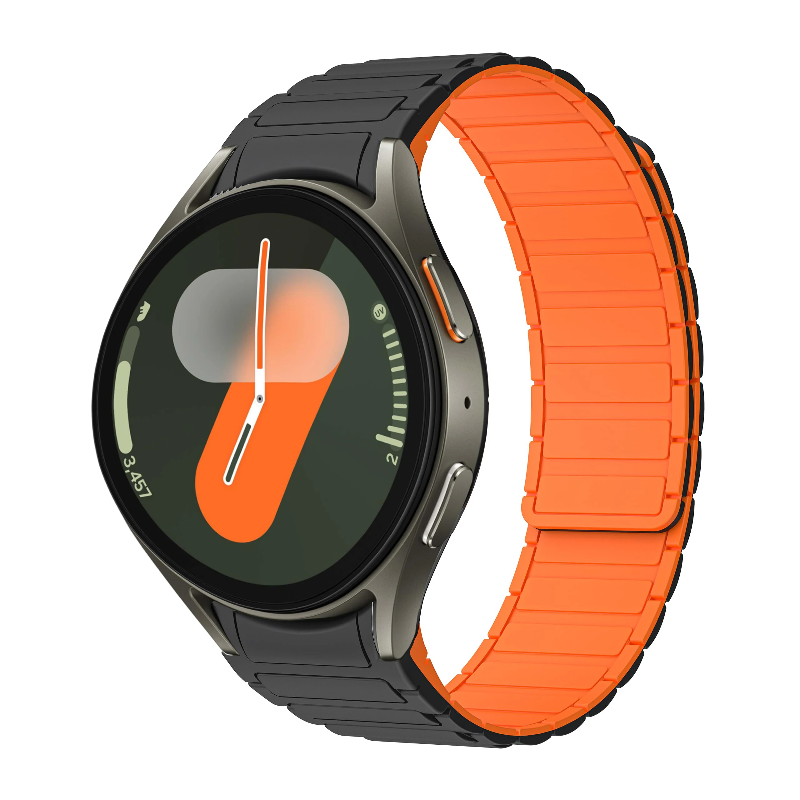 

Ремешок силиконовый для Samsung Galaxy Watch 6 5 4, магнитный браслет без зазоров, 40 мм 44 мм, 46 мм 47 мм