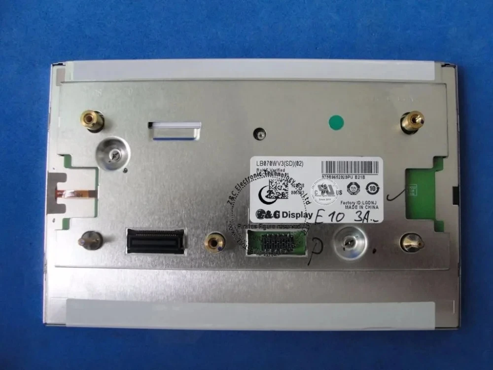 LB070WV3 (SD)(02) LB070WV3-SD02 Original 7 polegadas 800 (RGB) * 480 (WVGA) WLED Tela LCD para E260 2012 para LG