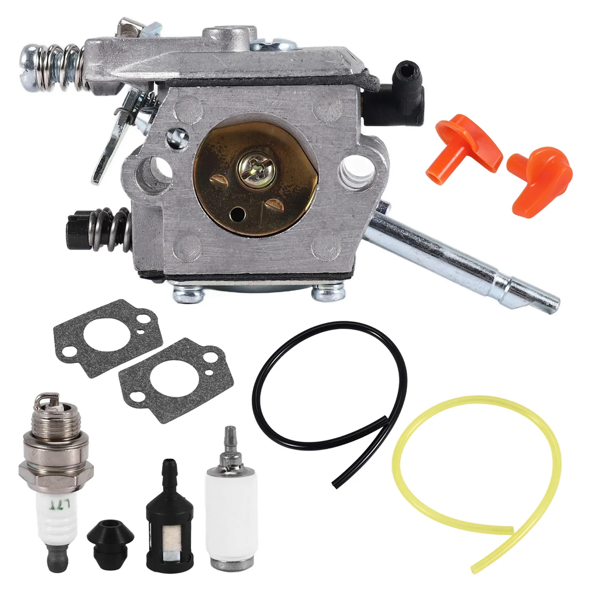 Replacement Parts Kit Carburetor for Stihl FS48 FS52 FS62 FS66 FS81 FS86 FS88 FS106 Walbro WT-45 Parts