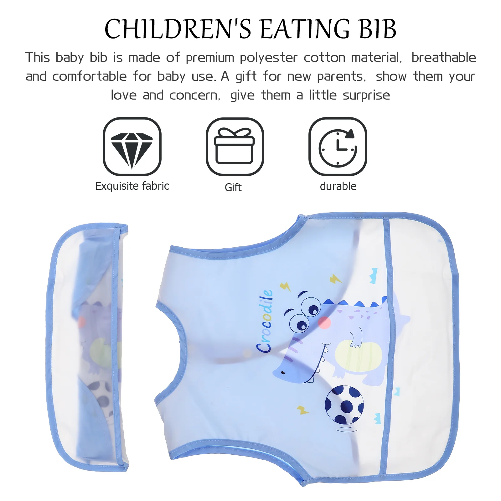 

Летние водонепроницаемые нагрудники для маленьких мальчиков и девочек, одежда для новорожденных, защита для кормления, слюнотечения, полиэстер, хлопок, легко чистится