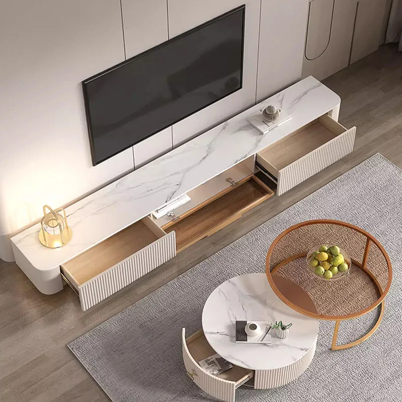 

Modern European Tv Table Stand Living Room Console Drawers Theater Tv Cabinet Retro Media Mobili Per La Casa Home Furniture DWH