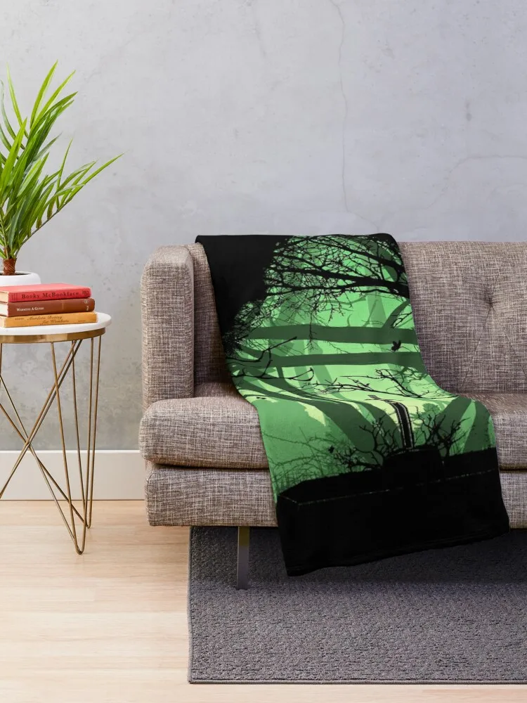 Sword in the Forest Throw Blanket Sofa Throw cosplay anime for babies Camping Blankets