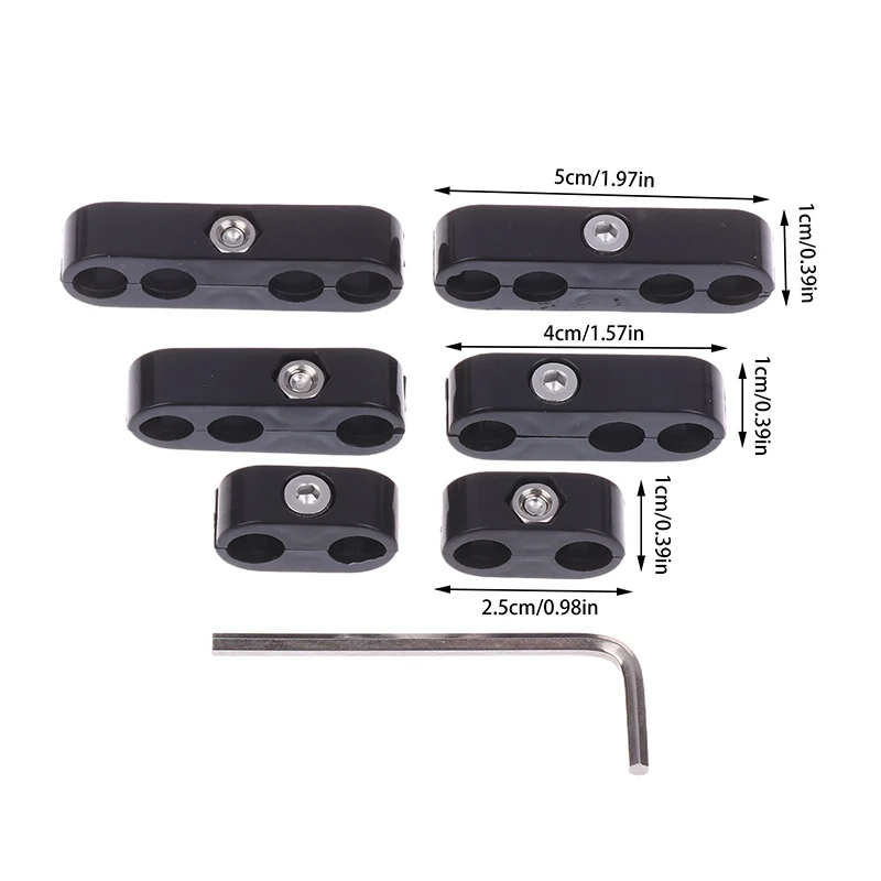 7 MILLIMETRI 8 MILLIMETRI Universale Candela Filo Splitter Sparks Spine Fili Separatori Divisori Telai Per Chevy Per Ford Per Mopar
