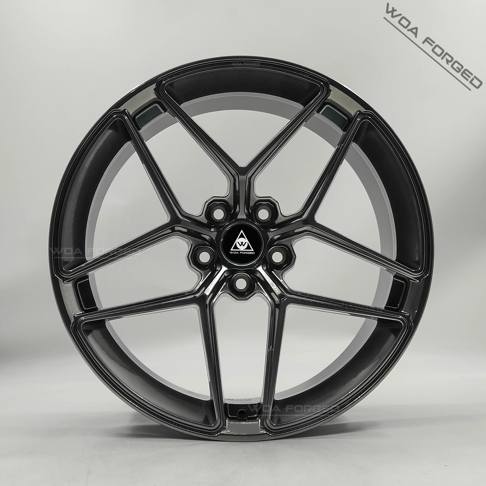 حار بيع مخصص مزورة 18-26 بوصة عجلات سيارة سبيكة عالية الجودة FF11 خمسة تكلم عجلات رياضية 5x108 5x120 عجلات حافة الألومنيوم