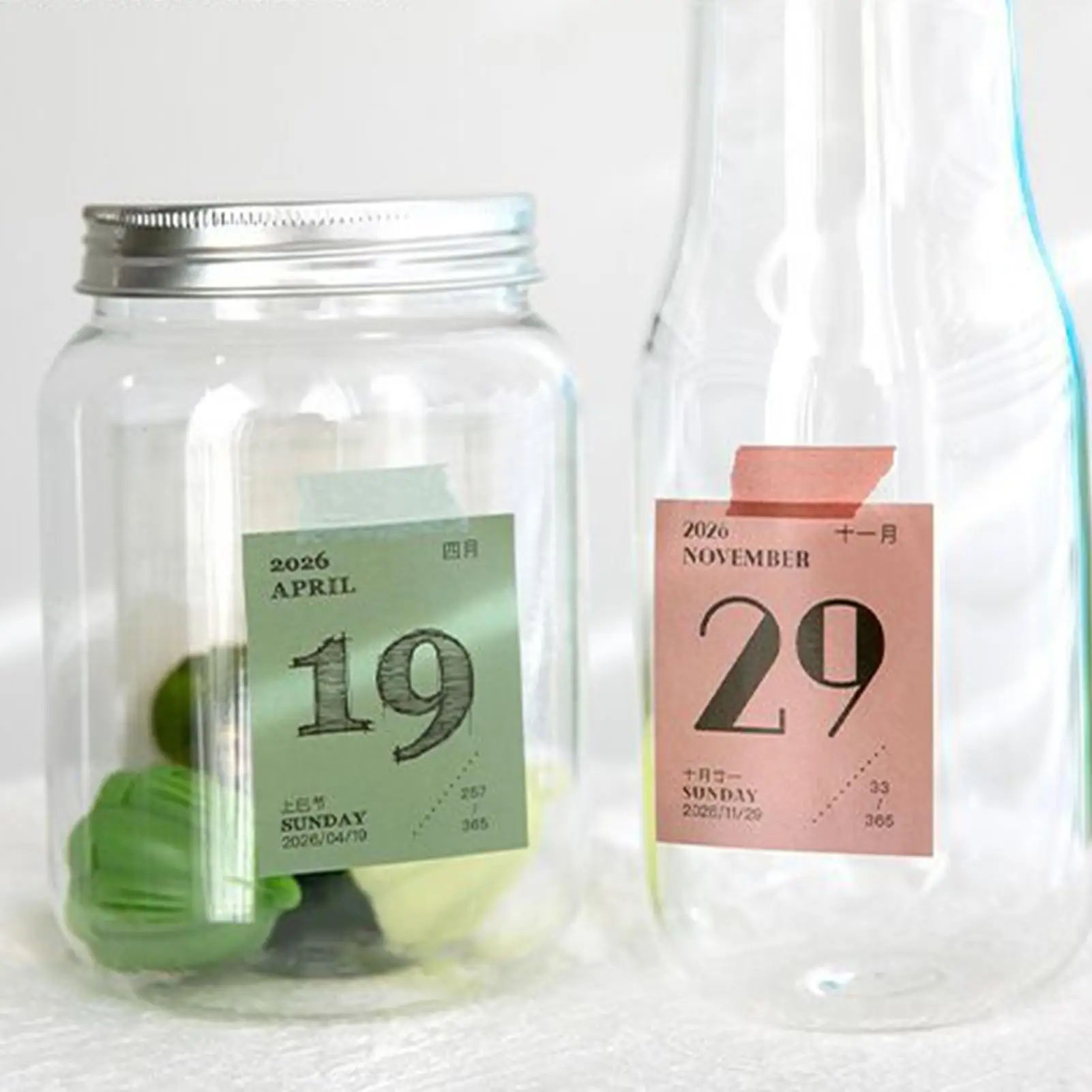 Мини-настольный календарь на 2026 год, 365-дневный отрывной ежедневник страниц с толстой бумагой, офисный стол, домашние школьные классные принадлежности