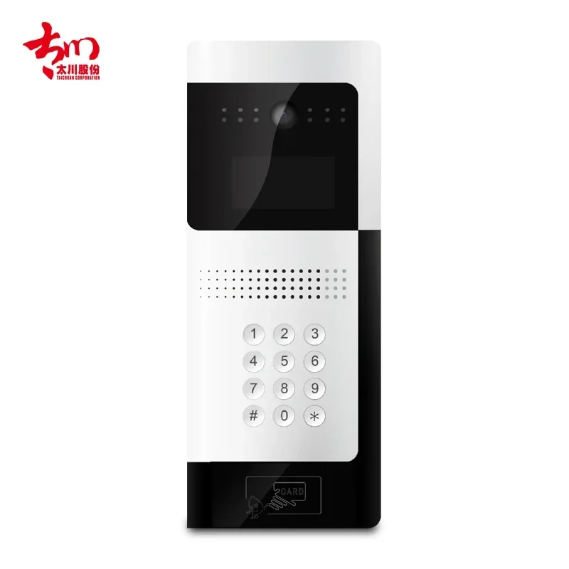 Popular Factory Wholesale 3.5'' Video Door Phone Video Door Entry Security System Smart Apartment Intercom Support customization