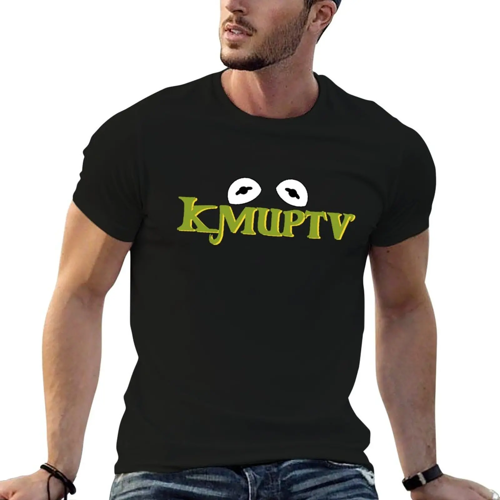 

KMUPTV LOGO T-Shirt man tshirt t shirt man designer T-Shirt