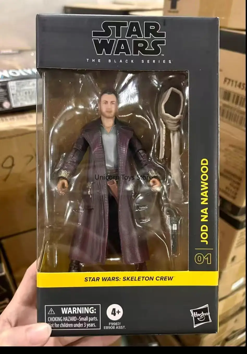 

В наличии Hasbro Star Wars Backbone Team Jodh Backbone Crew Jodh Na Wood 6-дюймовая движущаяся фигурка, натуральная