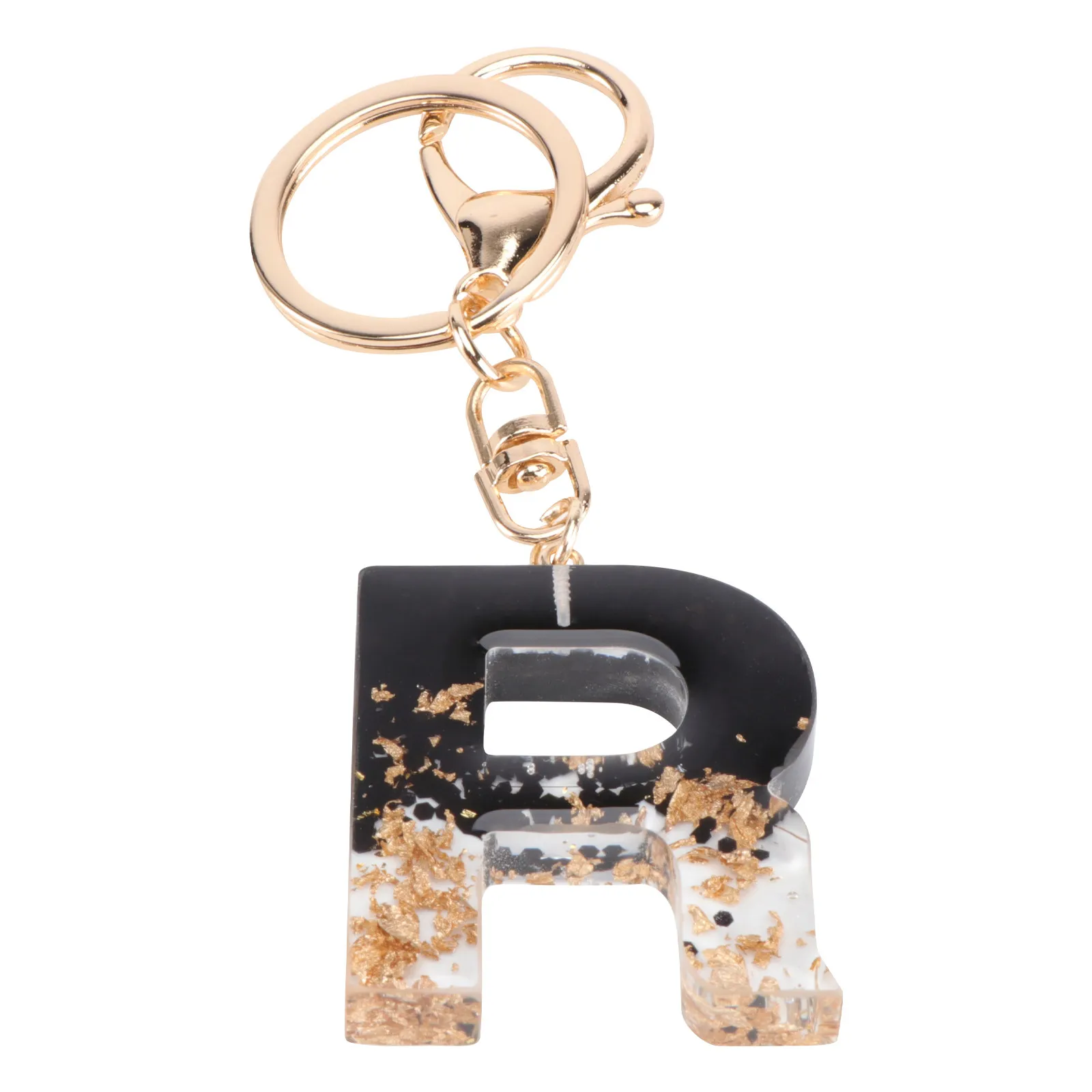 1Pcs Unique Alphabet Keychain Pendant Gift Idea for Friends Family Key Holder Bag Accessory Keys Handbag Backpack Decor