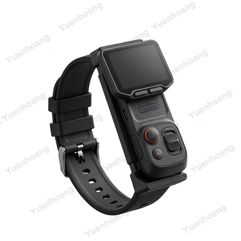 1PCS Adjustable Wrist Strap for Insta360 Luna Ultra Screen Controller Camera Monitoring Mount Quick-Release Buckle Fixing Base