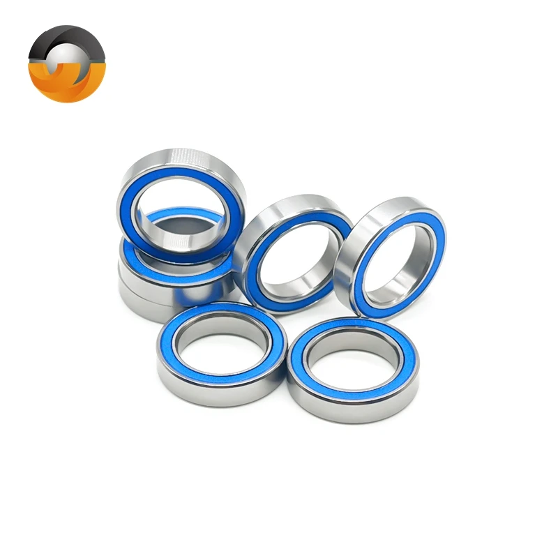 

10PCS 6701RS 12X18X4 mm Bearing ABEC-7 6700RS 6702RS Chrome Steel Ball Bearings With Bllue Rubber Seal