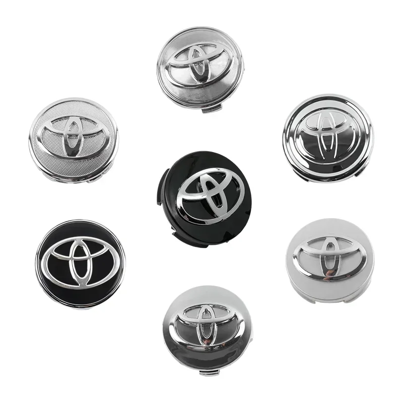 Car Wheel Center Hub Cap Logo Rim Cover Emblem Styling for Toyota Corolla Prius Supra Rav4 Aqua Camry CHR Levin Verso Avalon