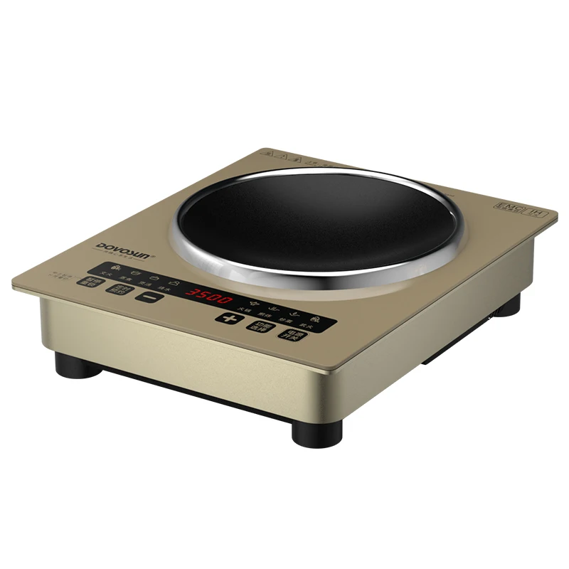 Genuine concave induction cooker 3500W household stir-fry fire new concave stove intelligent touch table inlay  induction cooker