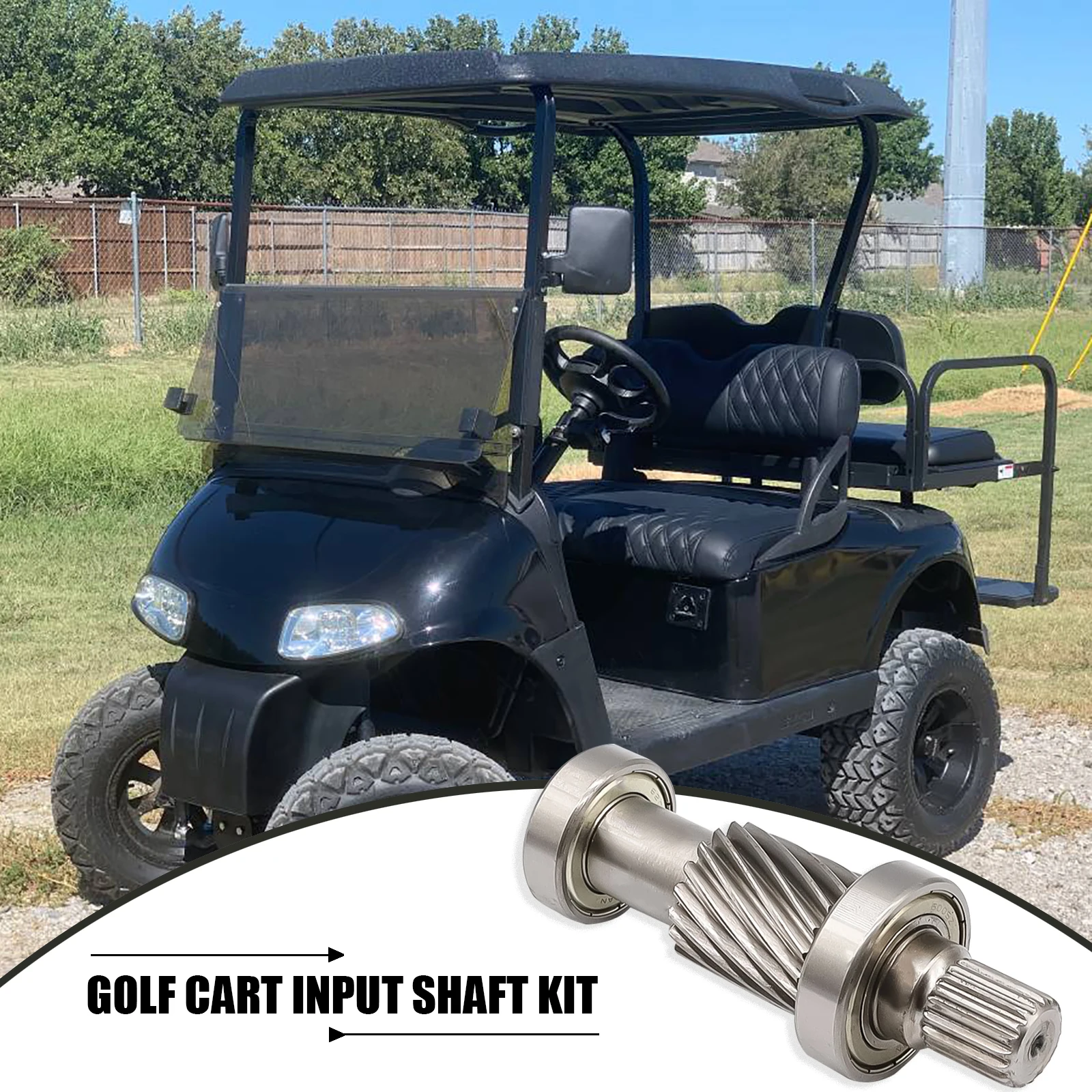 Kit de eje de entrada de carrito de Golf para EZGO RXV 2008-up Electric 620329