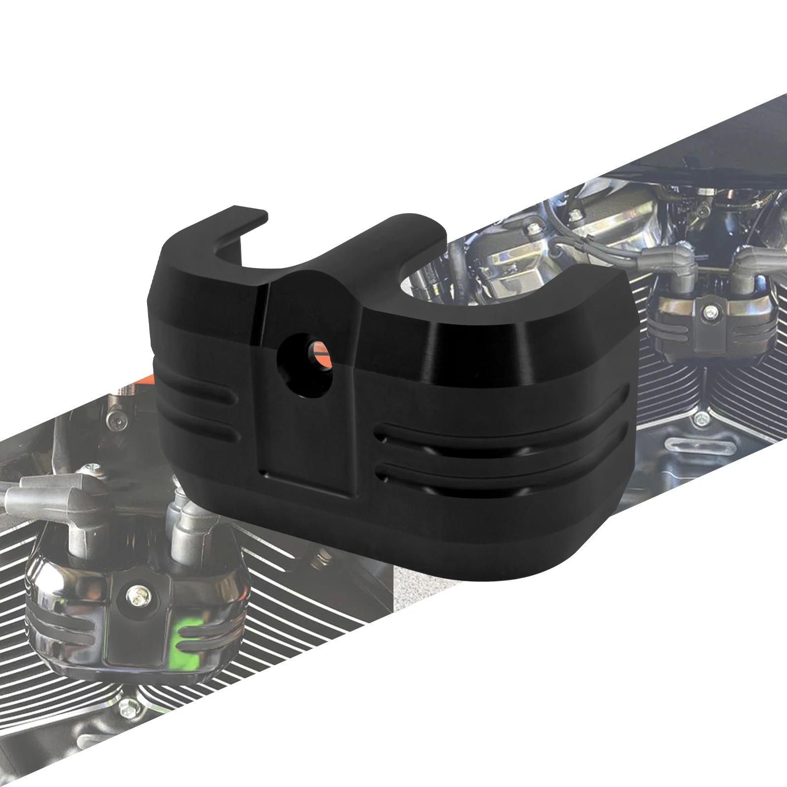 

Полностью черный чехол для мотоцикла Harley Softail Standard Fat Bob FXFBS Heritage Classic FLHC Slim FLSL 2018-2023