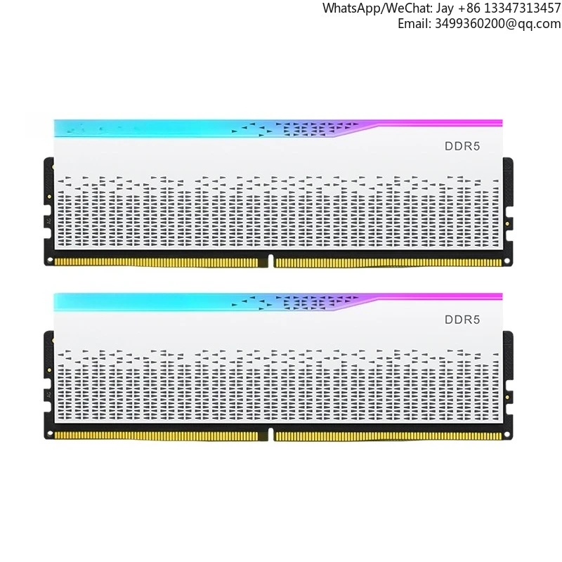 

RGB DDR5 6400MHz 32GB/16GB*2 CL38 1.25V DIMM RAM High-Speed Hynix Memory For Gaming ECC Desktop Use Stock Available