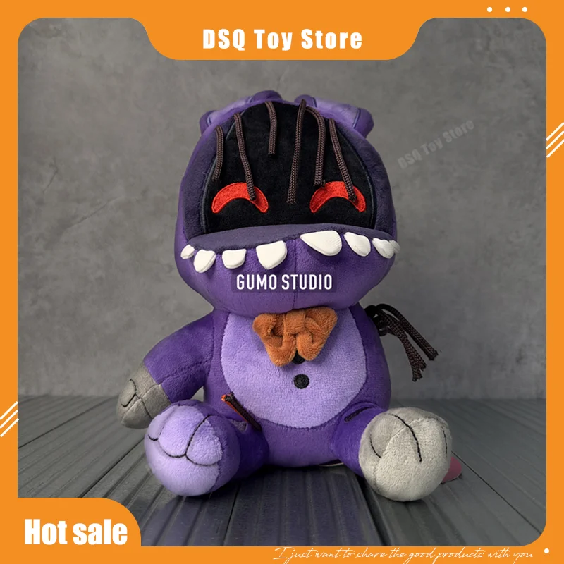 

Гумо фиолетовый Бонни кролик точечная игра натуральная периферия персонализированная модная плюшевая кукла сидящая ребенок Rr 23 см праздничный подарок