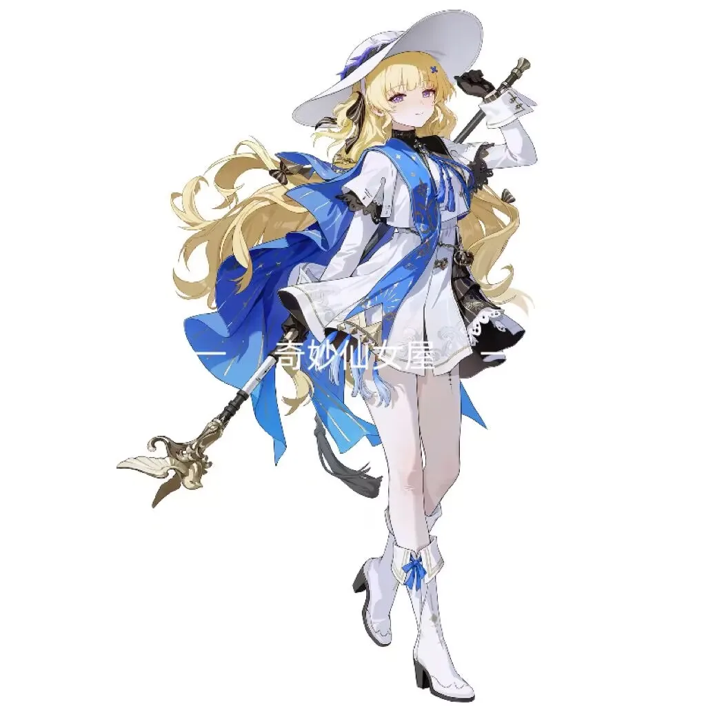 ミンチャオ、ゲーム周辺機器「ファービュ、コレタ」の高精細アクリル製卓上スタンド装飾、光沢のある影のようなシリーズ