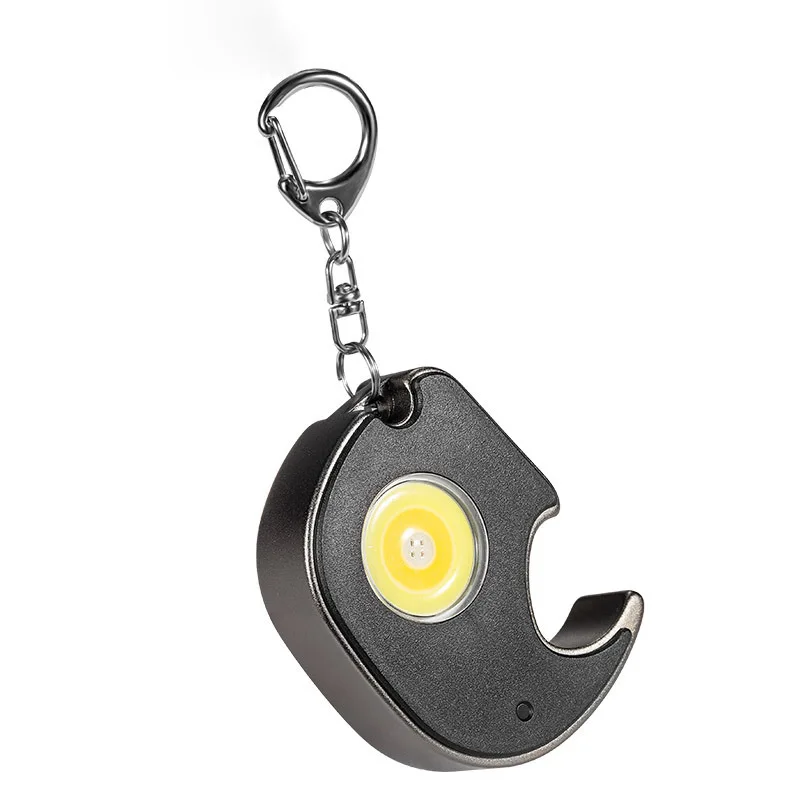 Outdoor Portable EDC Mini LED Keychain Strong Light Multifunctional Flashlight