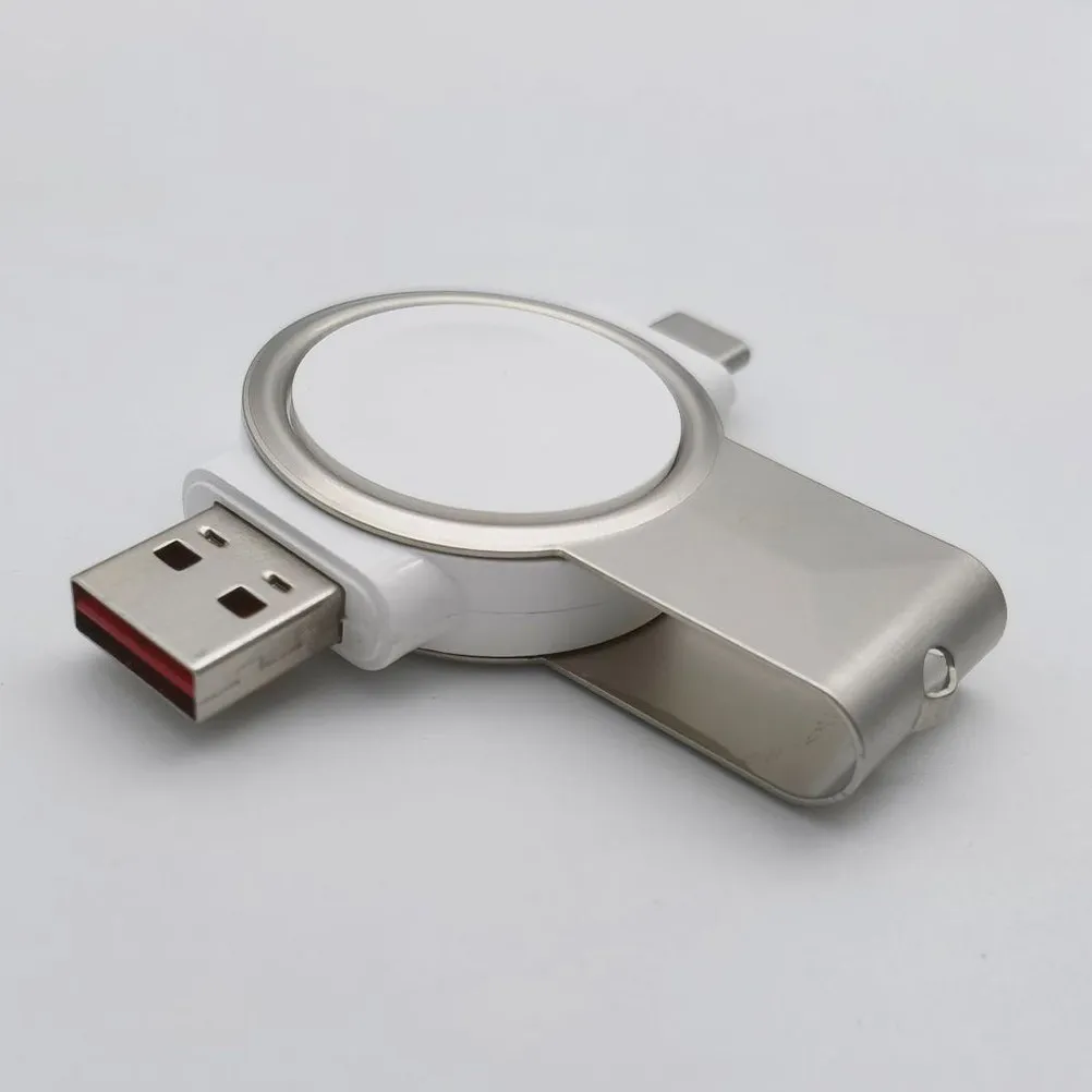 

Портативное USB-магнитное зарядное устройство для часов: компактная беспроводная зарядная док-станция из прочного АБС-пластика