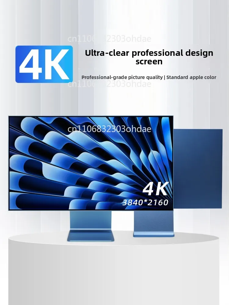27 Inch 4K Monitor Design Photography Vertical Screen MAC External High Brush Mirror Borderless Apple Retina Screen