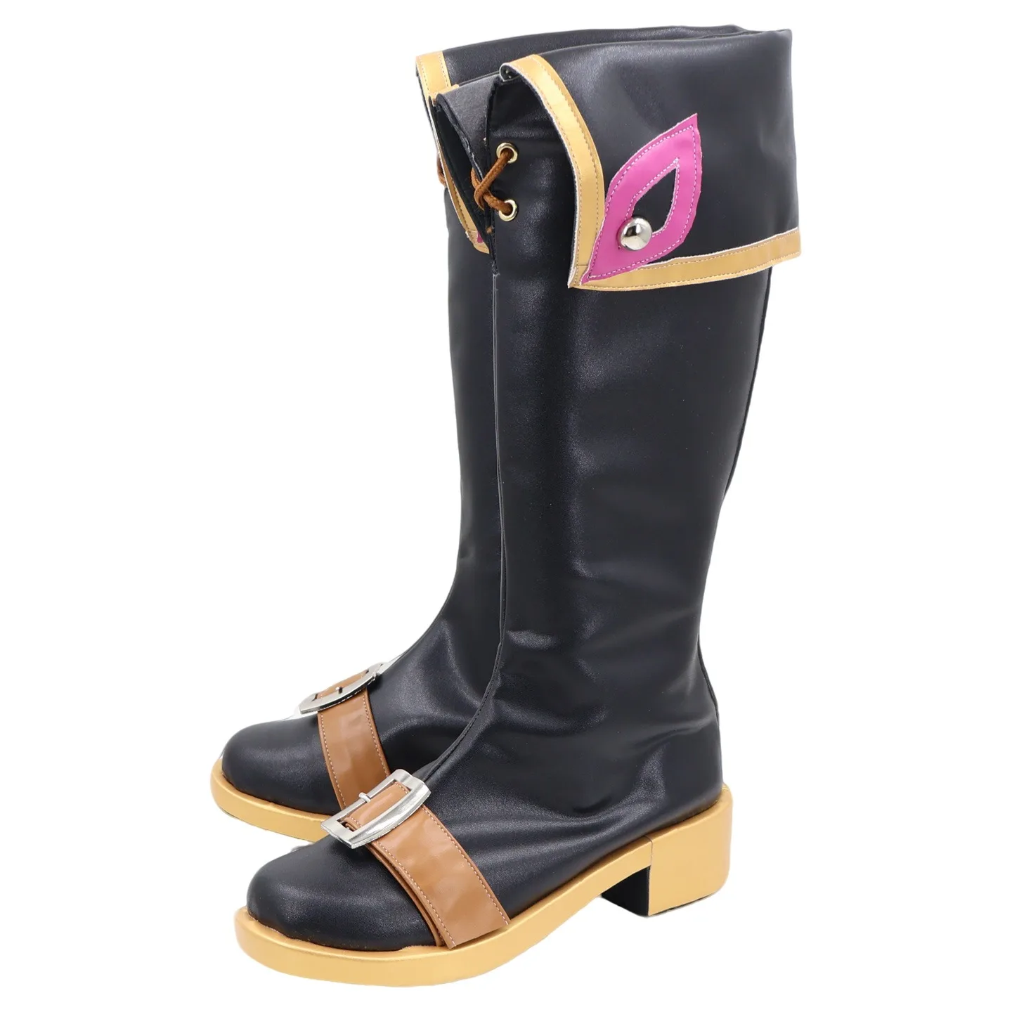 لعبة OW Kiriko أحذية كوسبلاي إكسسوارات أنيمي دعائم تنكرية للهالوين أحذية كرنفال أحذية PU مصنوعة حسب الطلب #5