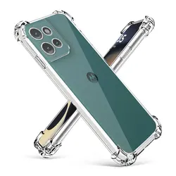 Shockproof Clear TPU Case For Motorola Moto Edge 50 50Pro 50 Ultra 50Fusion Soft Silicone Transparent Edge 50 5G X50Ultra Cover
