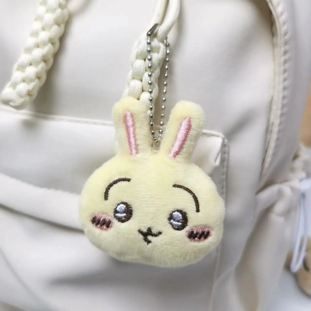 chiikawa Hachiware Usage Keychain Cute cartoon plush pendant Fun fashion anime accessories Kawaii couple birthday gift