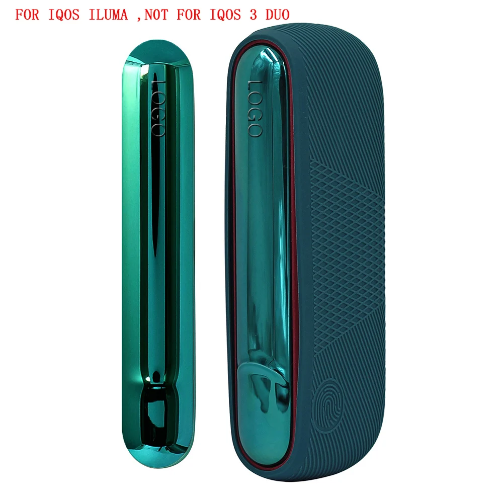 Wholesale 12 Colors Soft Case+Side Cover for IQOS ILUMA Case for IQOS ILLUMA Accessories E-Cigarettes Replaceable Cover