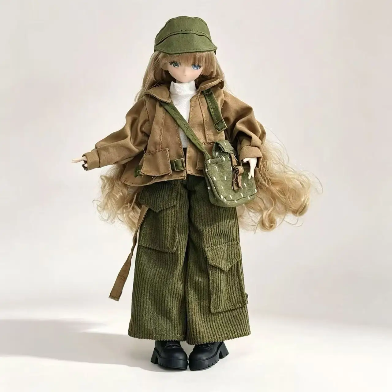 Workwear Style 5Pcs Doll Outfit Fits Blythe OB22 OB24 Fashion Casual Clothes Doll Not Included