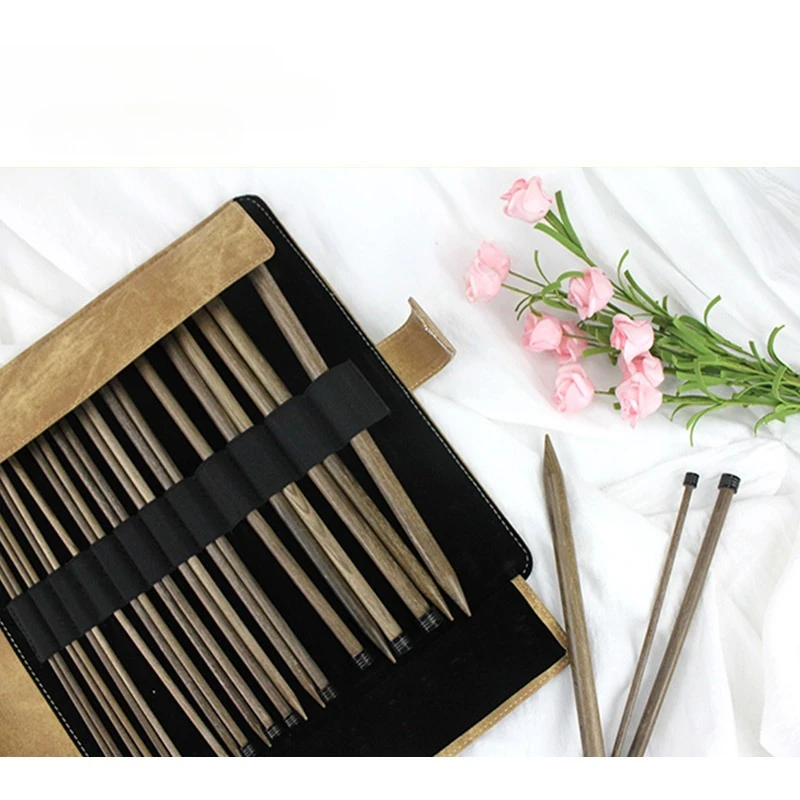 

10 Inch 25cm Single Head Straight Needle Set 12 Pairs, Scarf, Sweater Needle, Stick Needle Straight Needle Set