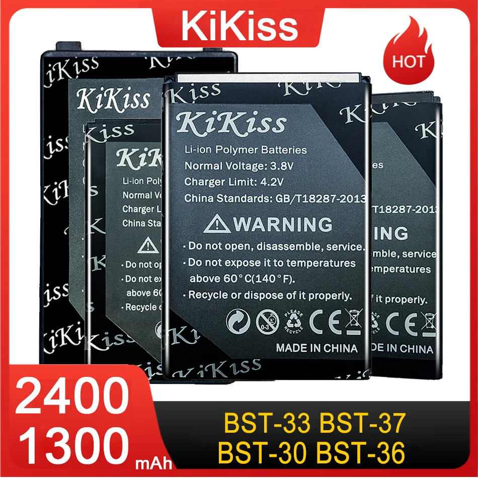 BST-33 BST-37 BST-30 BST-36 Phone Battery for Sony Ericsson K800i K810i C702 C903 F305 K750 D750i K758C S600C V600 V600i BST37