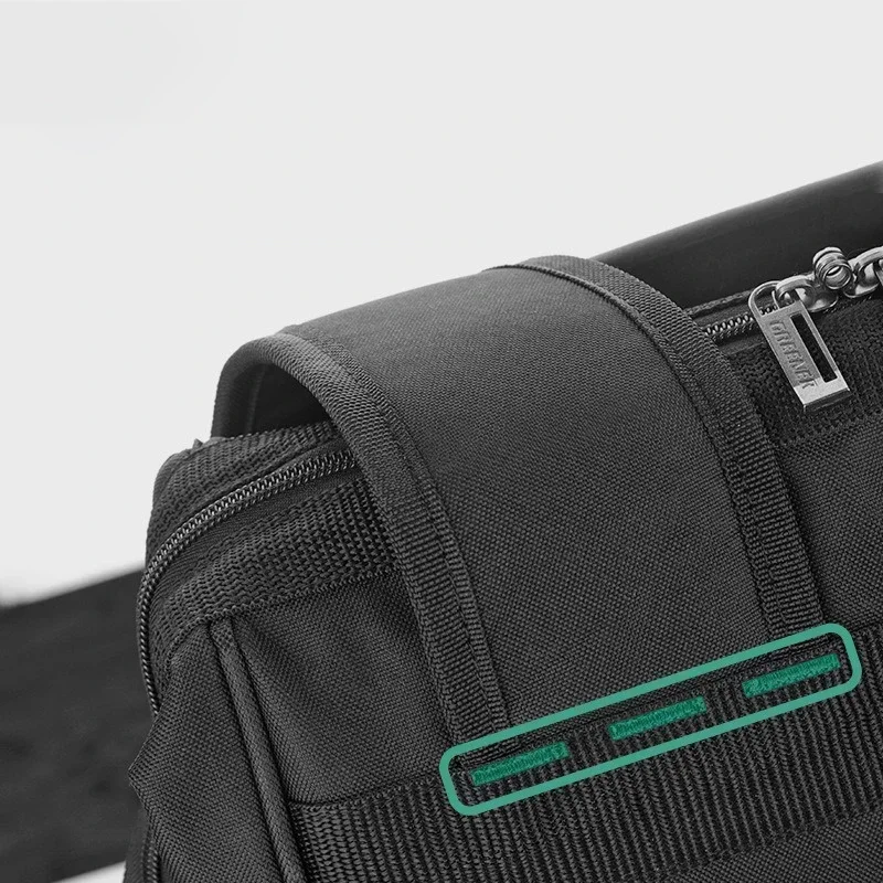 Tool Backpack, Men\'s Maintenance Canvas, Durable, Portable Installation, Multifunctional Electrician Specific Shoulder Tool Kit