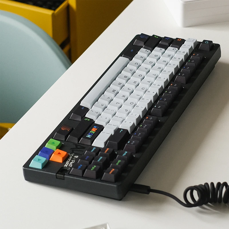 FBB Keycaps Mesh PBT DYE-SUB Cherry Profile Mechanical Keyboard Keycap Customized MX Switches For DIY Accessory Gaming Office