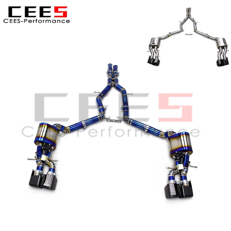 

cees for Mercedes-Benz CLS63 AMG 2007-2017 Valve Catback Exhaust Escape Exhaust Pipe Racing Sport Car Muffler System