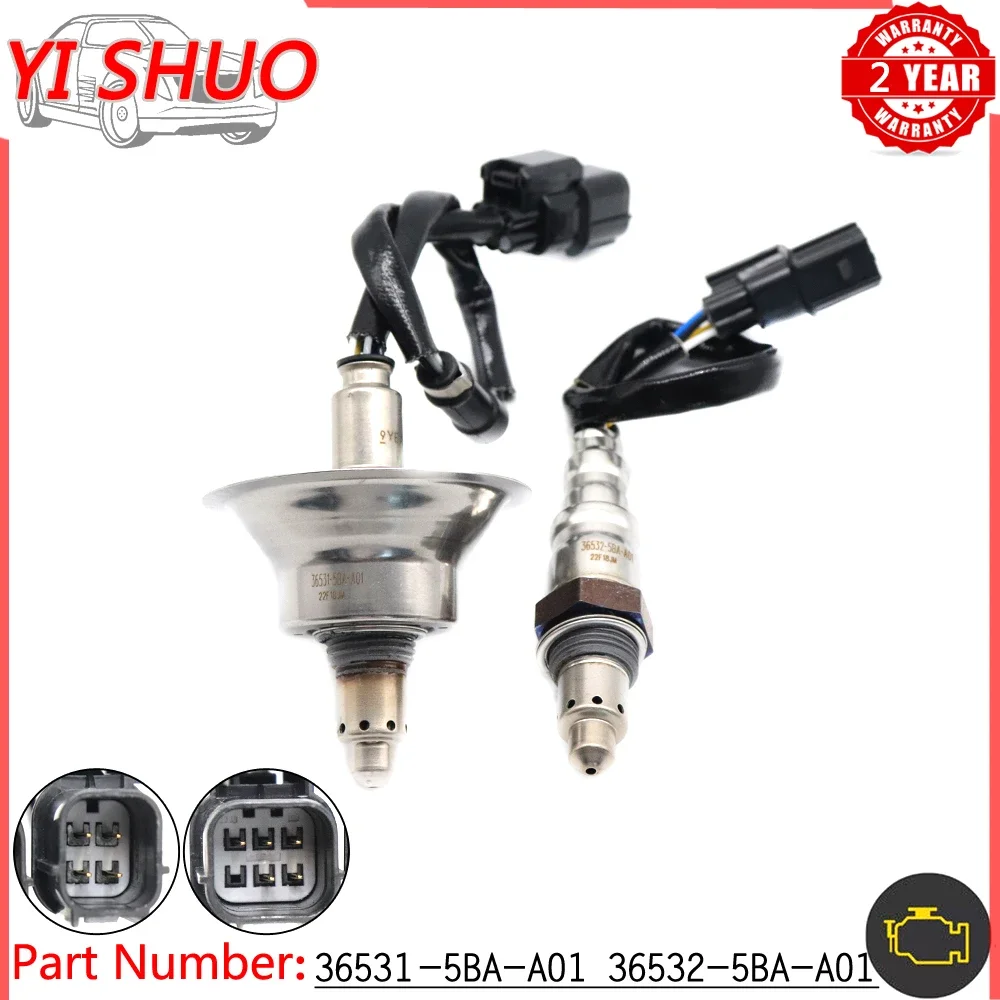 

Car Upstream Front Air Fuel Ratio Lambda O2 Oxygen Sensor 36531-5BA-A01 36532-5BA-A01 for Honda Civic 2016-2021