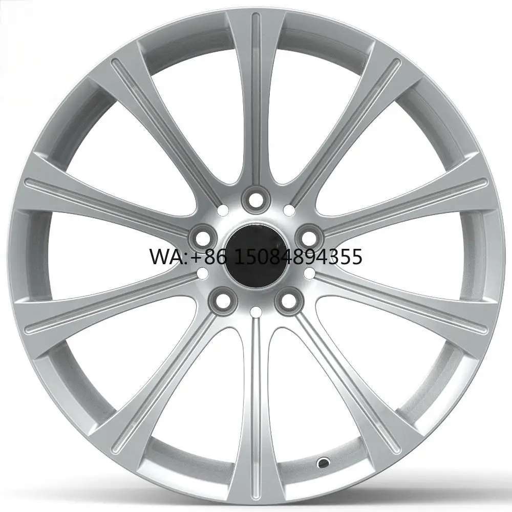 

Custom Silver Painting Lightweight 18 19 20 21 22 Inch Multi Spokes Personalized Alloy Forged Wheels