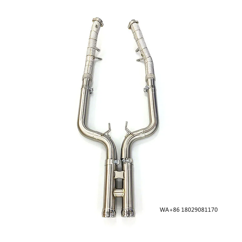 

SDO Performance Exhaust System for -S63 W222 5.5T M157 Stainless Steel Downpipe Exhaust Pipes