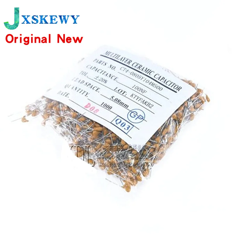 1000PCS 50V monolithic ceramic capacitor 10PF~ 10UF 22PF 47NF 220NF 1NF 1UF 4.7UF 100NF 330NF 0.1UF 102 104 105 106 103 473 334