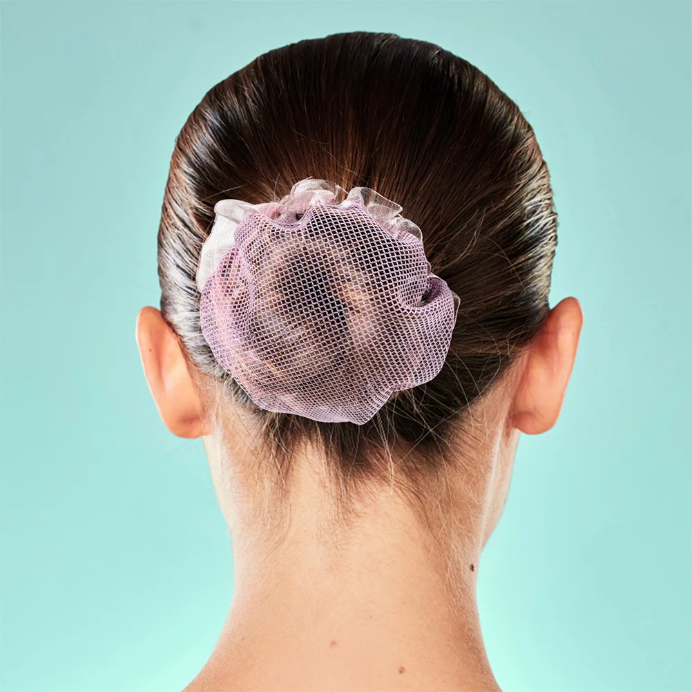 

10pcs Bun Net Cover Soft Mesh For Ballet Dance Gymnastics Ballerina Accessories Women Girls Hair Nets Buns Hair Care Styling
